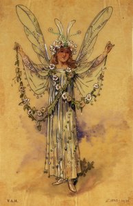 The Bindweed Fairy, a Szentivánéji álom jelmeze, producere R. Courtneidge a manchesteri Princes Theatre számára